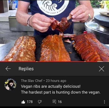 Vegan ribs