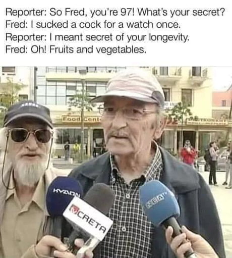 Secret for a long life